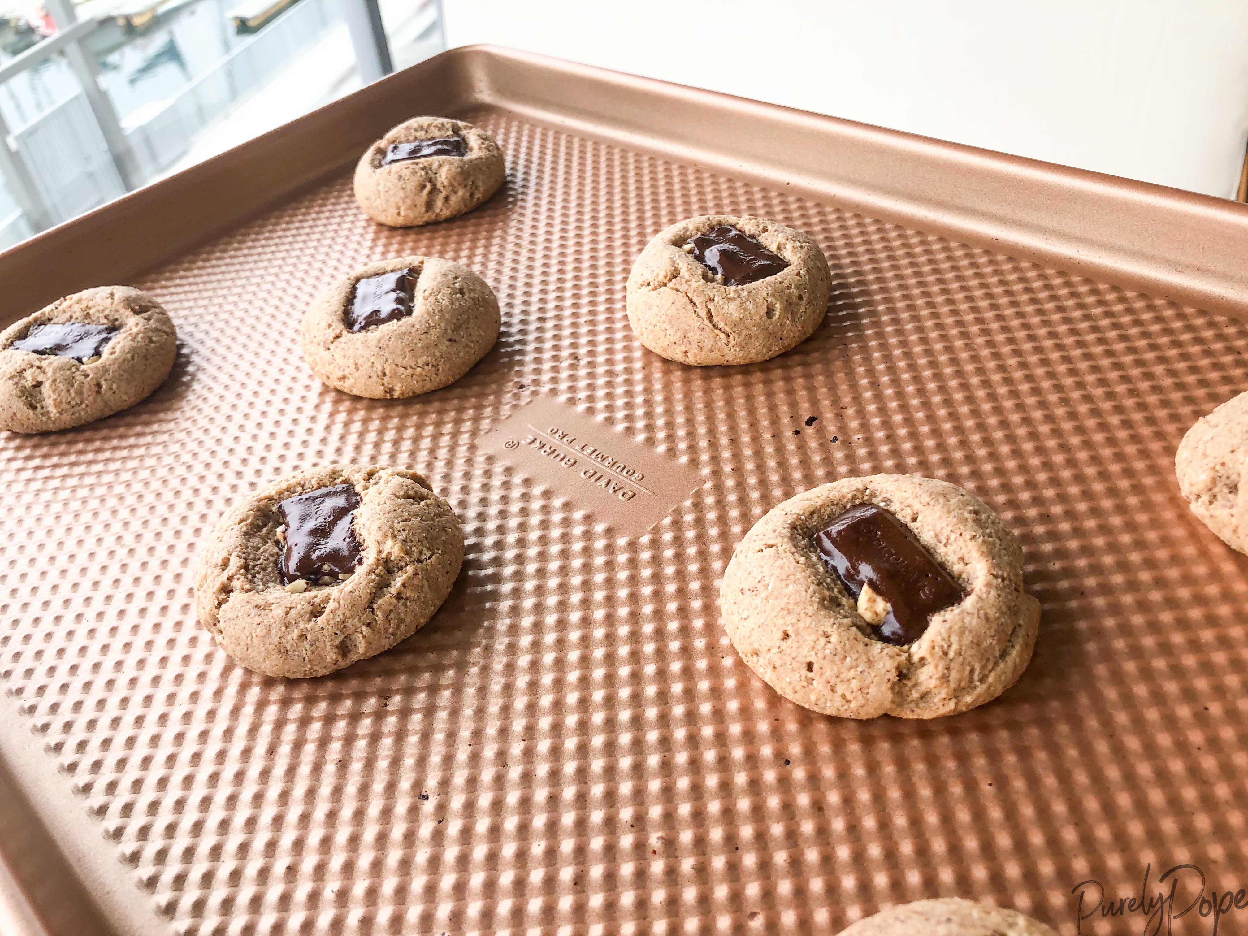 Gluten, Dairy & Refined Sugar Free Almond Butter Cookies! PurelyPope