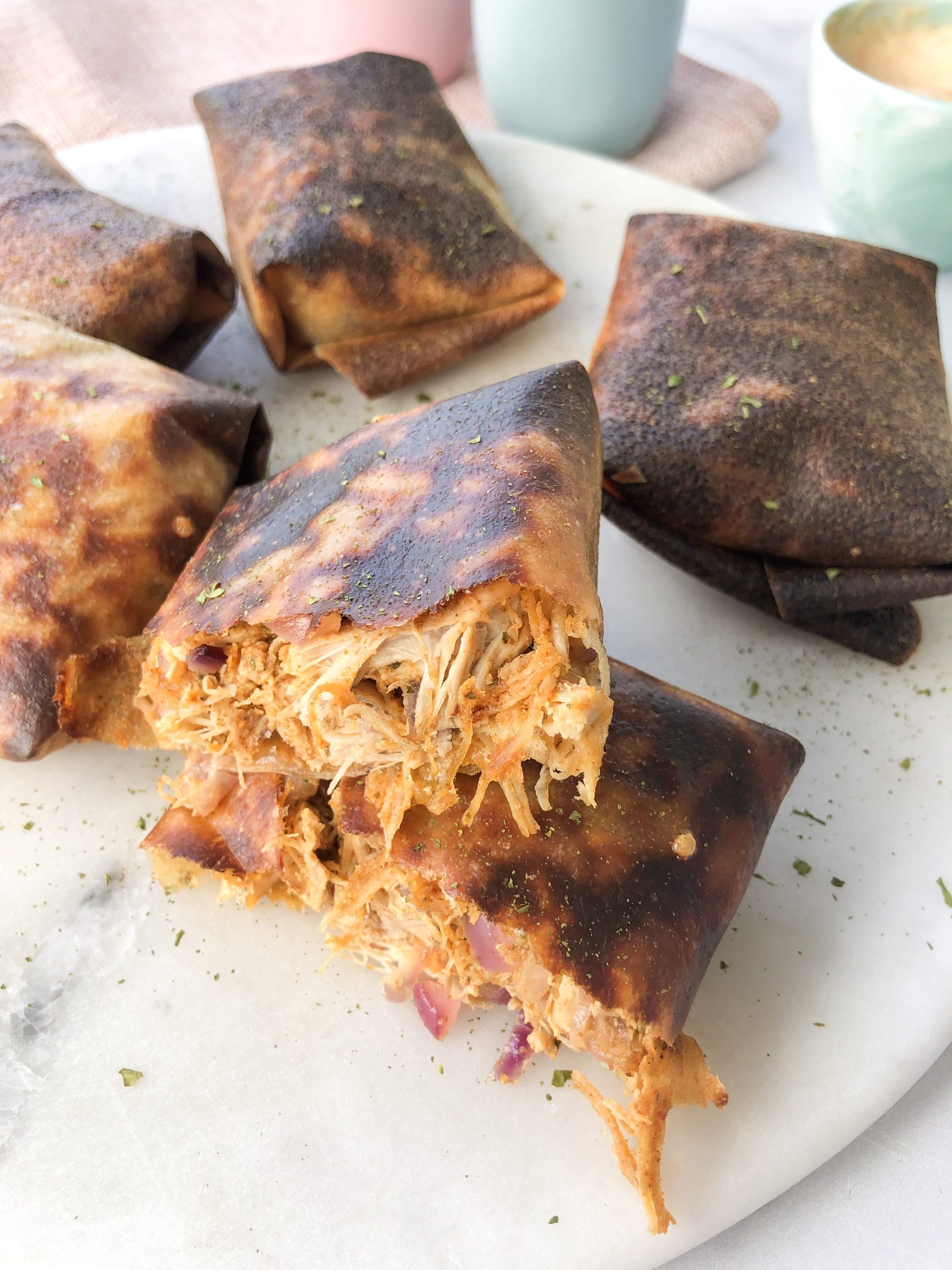 Keto Chimichangas Recipes w/ Keto Tortillas