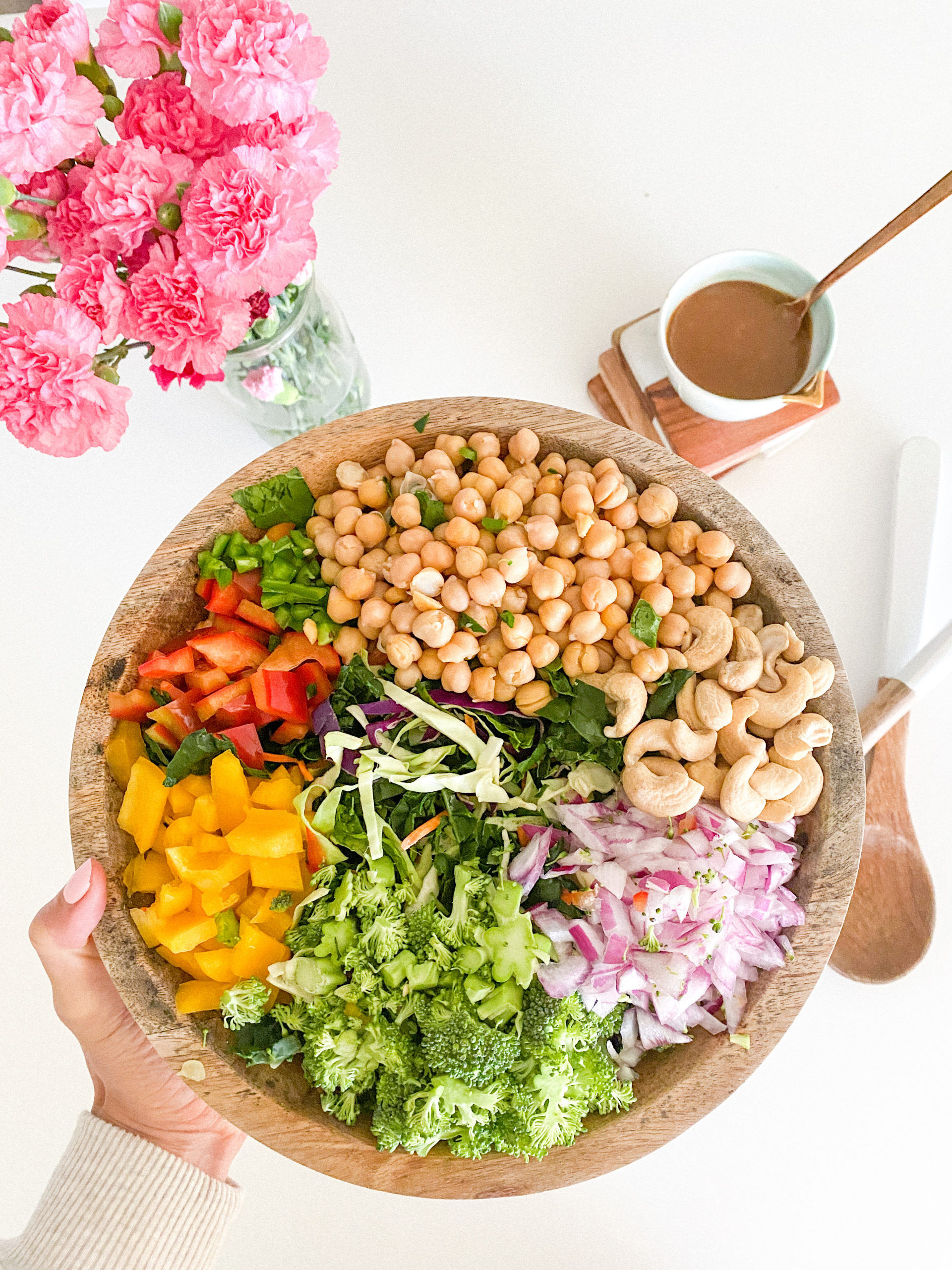 PurelyPope Vegan Pad Thai Salad Recipe