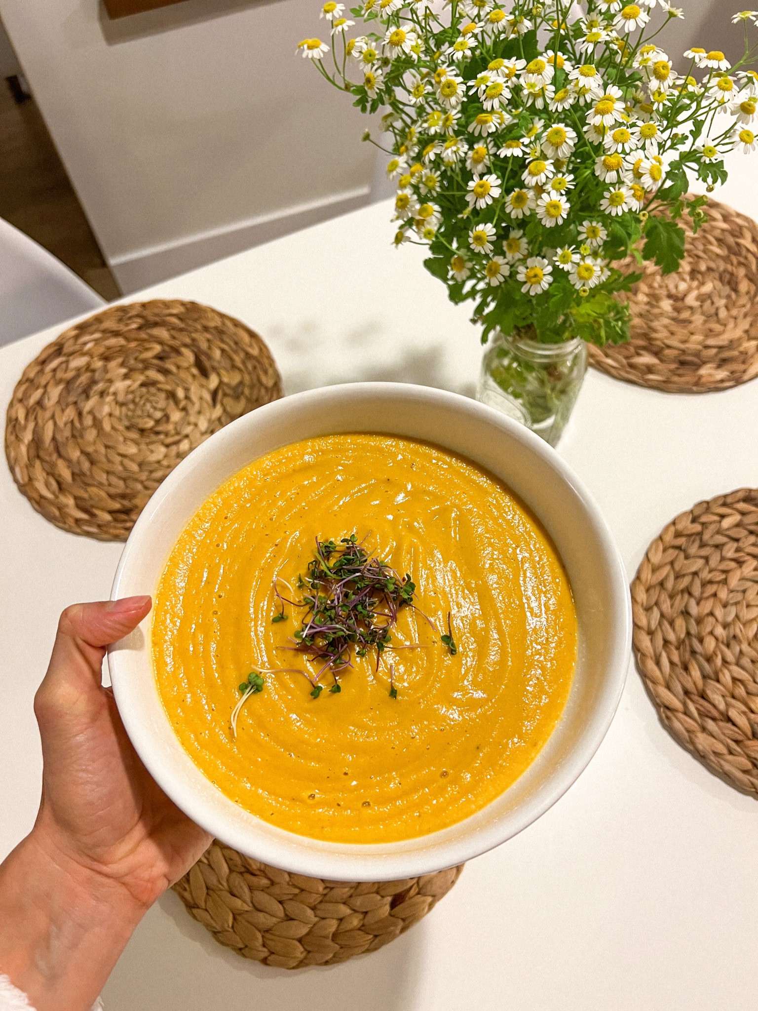 PurelyPope Dairy Free Butternut Squash Soup